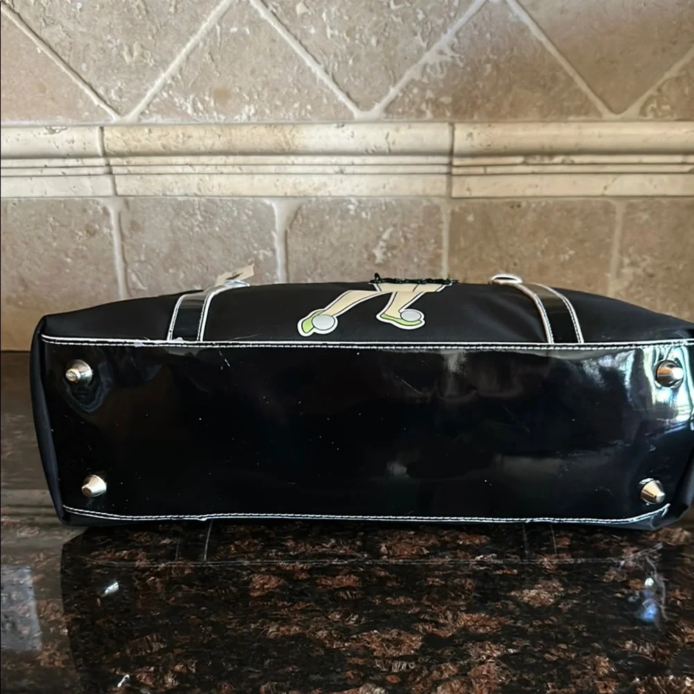 Disneyland Black and Green Tinker Bell Tote Brand new with rates - Picture 11 of 12